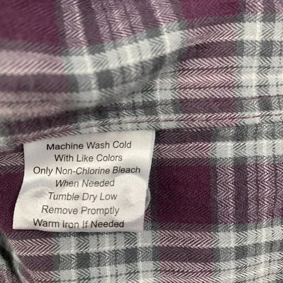 Jos. A. Bank Reserve Traditional Fit Plaid Button Down Long Sleeve Shirt Size L - Picture 4 of 4